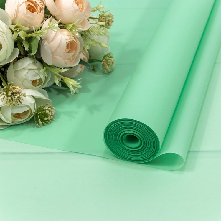 90057/0921 Плёнка 0,59*34м 900г матовая однотонная 55мкм Магическая мята 1/6 1/12 90057/0921 Плёнка 0,59*34м 900г матовая однотонная 55мкм Магическая мята 1/6 1/12