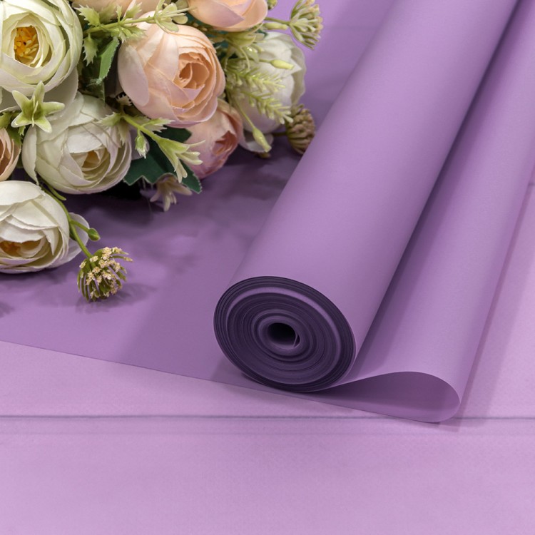 90057/0631 Плёнка 0,59*34м 900г матовая однотонная 55мкм Сиреневый-0631 1/6 1/12 90057/0631 Плёнка 0,59*34м 900г матовая однотонная 55мкм Сиреневый-0631 1/6 1/12