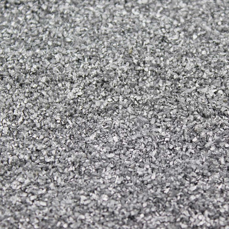 301527080931 Песок цветной серебро Silver sand (кварцевая крошка, фракция 0,5-1 мм) вес: 800г объем: 650мл