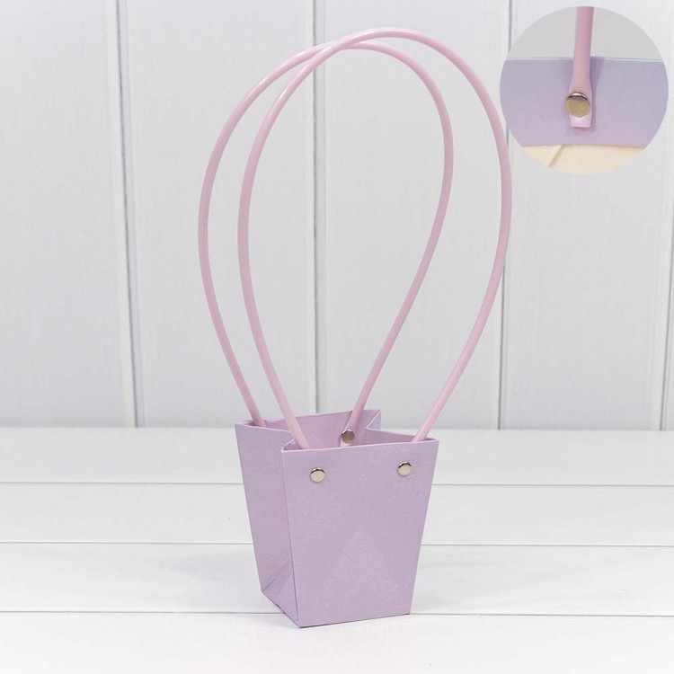 000171J/32 Пакет подарочный "Ваза для цветов" 10*9*6,5 Бледно-сиреневый 1/10 1/300 000171J/32 Пакет подарочный "Ваза для цветов" 10*9*6,5 Бледно-сиреневый 1/10 1/300