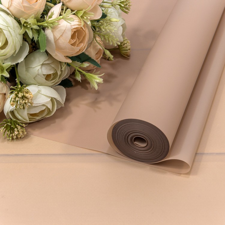 90057/6029 Плёнка 0,59*34м 900г матовая однотонная 55мкм Розовато-серый 1/6 1/12 90057/6029 Плёнка 0,59*34м 900г матовая однотонная 55мкм Розовато-серый 1/6 1/12