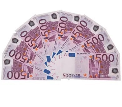 1501-6383 Деньги банка приколов 500 Евро