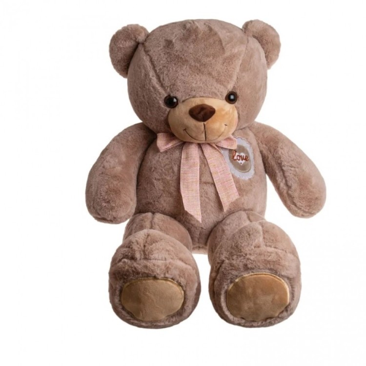DL108500287K Мягкая игрушка Медведь модель 00287 Светло-Коричневый размер 85см