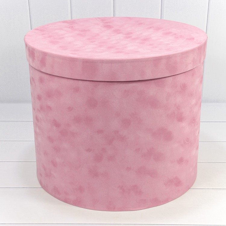 721400/2 Коробки Цилиндр Набор 1/7 42*35 "Бархатный" Розовый 1/1