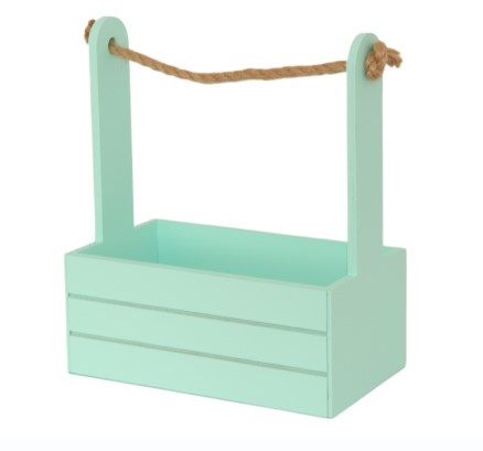 0010153 Ящик для декора 25*15*30 Мята
