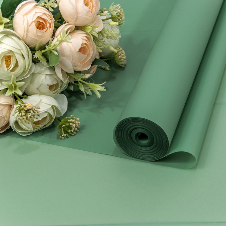 90057/556 Плёнка 0,59*34м 900г матовая однотонная 55мкм Синевато-зелёный 1/6 1/12 90057/556 Плёнка 0,59*34м 900г матовая однотонная 55мкм Синевато-зелёный 1/6 1/12