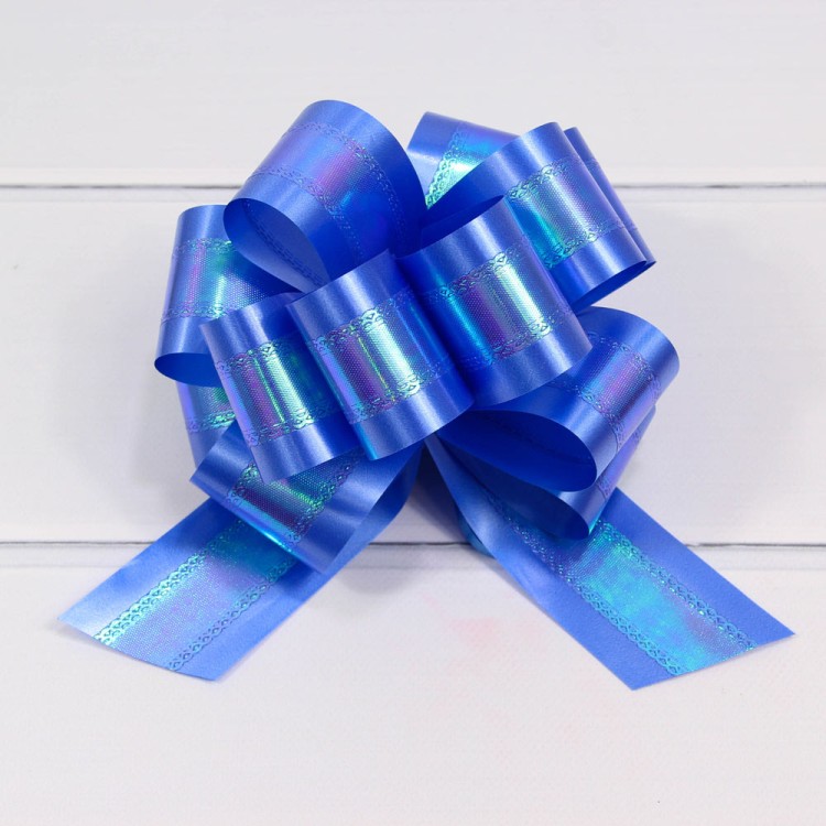 000532-50 Бант-шар 5 см с перламутровой лентой (микс) 1/50 1/1500