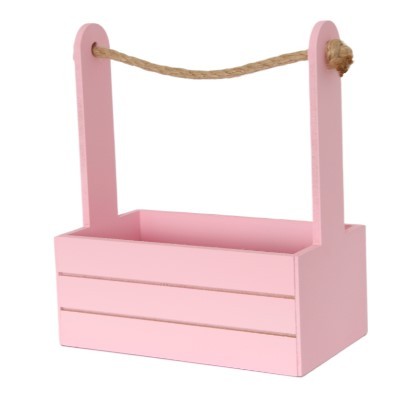0010156 Ящик для декора 25*15*30 Розовый